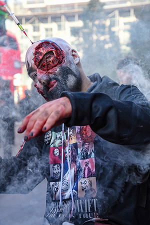 Peter Barnes_Zombie in London