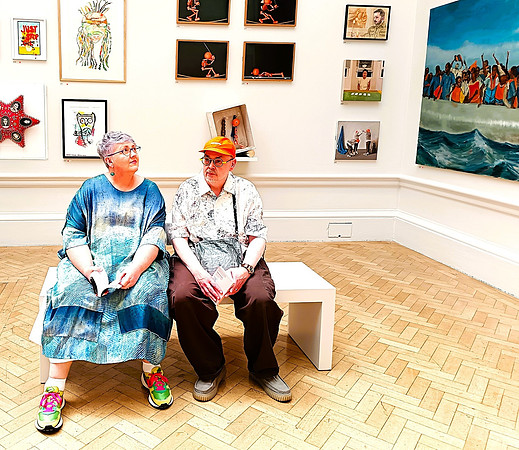 Sarah Watkins_Spending the day at the RA Summer Exhibition