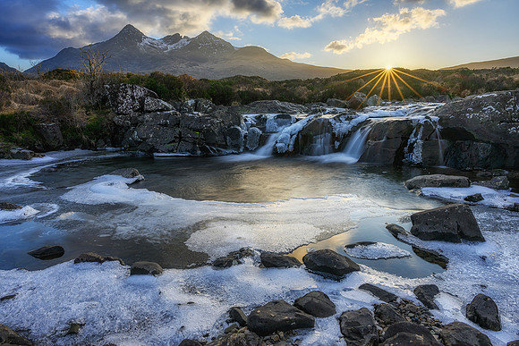 Nicky Rochussen_Sligachan River at Sunset