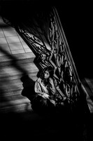 David Zinzan_The girl on the stairs