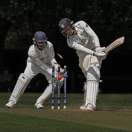 Martin Houghton_Clean bowled