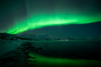 Ben Carrick_Norwegian Aurora Dancing Over Bucksnesfjorden
